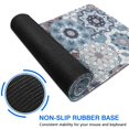 thumbnail image 6 of Long Mouse Pads for Desk,Blue Ethnic Geometric Pattern Desk Mats on Top Of Desks, Desk Mouse Pad Extra Large with 3mm Non-Slip Base and Stitched Edge for Gaming,Office,Work,Home 31.5"x11.8", 6 of 6