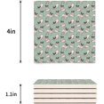 thumbnail image 3 of FMSHPON Lovely Bulldog Set of 6 Coaster for Drinks, Absorbent Ceramic Stone Coasters Cup Mat with Cork Base for Home Kitchen Room Coffee Table Bar Decor, 3 of 4