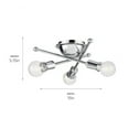 thumbnail image 6 of Kichler Lighting - Three Light Flush Mount - Flush Mount Light - Armstrong - 3, 6 of 6