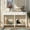 Ivory, variant on Cfowner 58" Wood Console Table, Sofa Entryway Table with 2 Storage Drawers and Bottom Shelf for Living Room, Easy Assembly