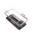 thumbnail image 6 of for Apple iPhone 12 / 12 Pro (6.1") Crystal Clear Rugged Shockproof Hybrid PC+TPU Colorful Buttons Protection Back Cover ,Xpm Phone Case [Rose Gold Pink], 6 of 6