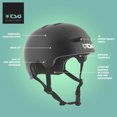 thumbnail image 2 of TSG Evolution Bike Skate Helmet Skateboarding Snug Fit Rollerblading E-Boarding, 2 of 3