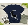 thumbnail image 4 of Cool Wild Goat Animal Horn Livestock Silhouette Capricorn T-Shirt Goat Lover Shirt Farm Animal Goat Gift Tshirt Farm Life Animal Lover Shirt, 4 of 8