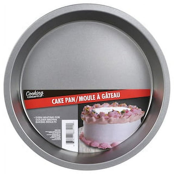 Cooking Concepts 8” x 8” Non-stick Tin Cake Pan (2 Count)