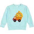 thumbnail image 2 of Inktastic Pizza Lover Food Truck Funny Toddler Sweatshirt, 2 of 4
