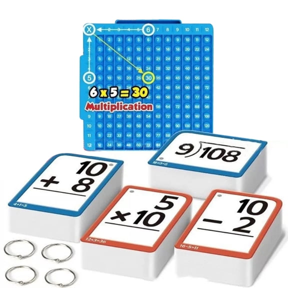 Educational Study Cards Learning Tool For Students Engaging Activities
