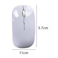 thumbnail image 2 of Ratón Bluetooth, ratón inalámbrico recargable, ratón inalámbrico para ordenador portátil/PC/Mac/iPad pro/Computer801, 2 of 5
