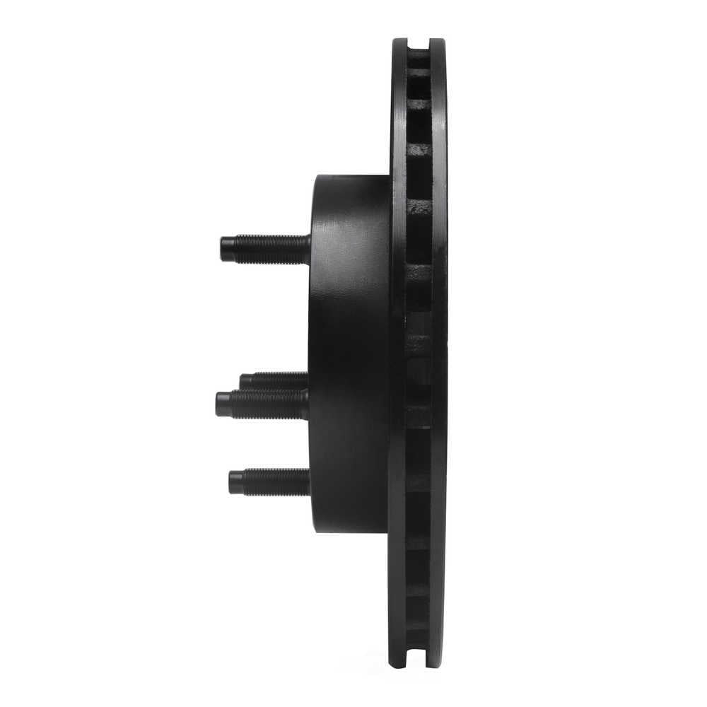 Dynamic Friction Company 633-54111L DFC Brake Rotor - Drilled And Slotted - Black