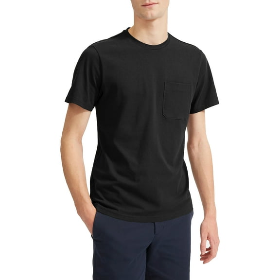 Hat and Beyond Men's Short Sleeve Premium Workwear Pocket T Shirt