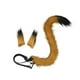 thumbnail image 5 of Diadema con orejas de gato, decoración para cosplay, regalo de gato con cola larga para cumpleaños y espectáculos. Camello negro, 5 of 9