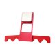 thumbnail image 1 of Organizador de tacos de billar de 4 ranuras, soporte para tacos de billar, estante para tacos de billar para deportes Plata roja, 1 of 9