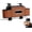 Brown, variant on Car Organizer, 3-in-1 Backseat Car Organizer with Dual Cup Holders, Tissue Box & Phone Holder - Multifunctional Waterproof Storage for Daily Driving & Travel