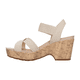 thumbnail image 5 of Sandalias Modare Mujer Beige Casual Plataforma 7cm beige 23.5, 5 of 10