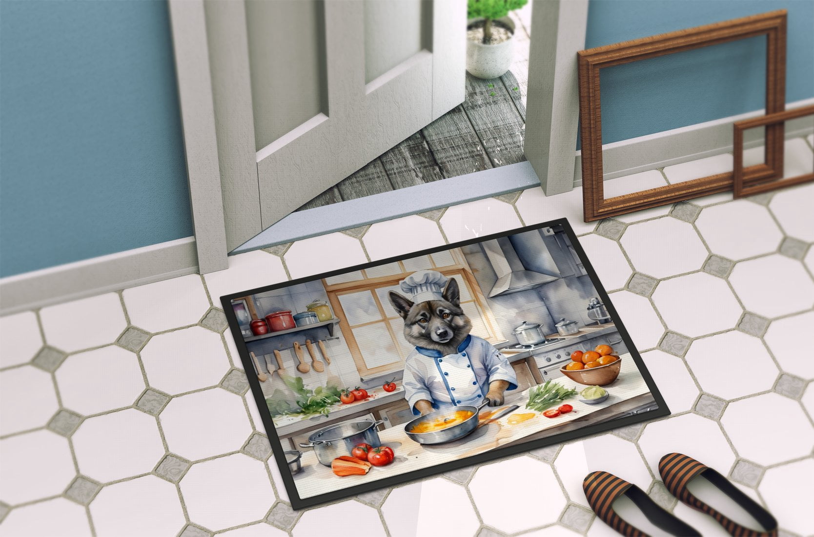 Yorkie Yorkshire Terrier The Chef Doormat