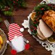 thumbnail image 5 of Adorno Navideño para Cubiertos FLhrweasw Papá Noel Sombrero Rayas, 5 of 8