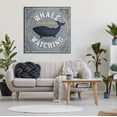 thumbnail image 2 of Stupell Industries Whale Watching Tours Sign Rustic Blue Marine Life, 36 x 36, Designed by Jennifer Pugh, 2 of 6