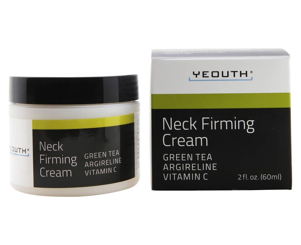 Yeouth - Neck Firming Cream with Green Tea, Argireline and Vitamin C as Anti-oxidant, Tightens, Restores Skin Elasticity, Hydrate, Moisturize and Repair 2 fl. oz