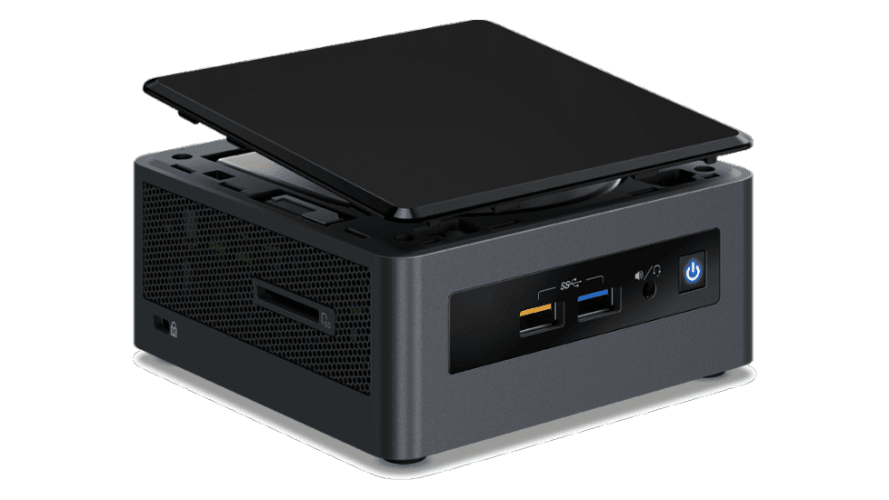 NUC BOX8I3CYSN2 Home ＆ Business Mini Desktop Black (Intel i3-8121U 2-Core, 4GB RAM, 256GB m.2 SATA SSD, AMD Radeon 540, WiFi, Bluetooth, 4xUSB 3.1, 2 NUC BOX8I3CYSN2 Home ＆ Business Mini Desktop (Intel i3-8121U 2