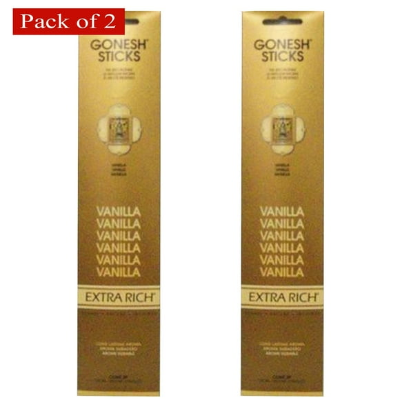 Gonesh XR Sticks Vanille 20 Sticks (Lot de 2)
