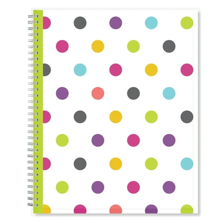 UPC: 0699931907191 | 2023-2024 Weekly Monthly Planner  8.5×11  Blue Sky  Teacher Dots