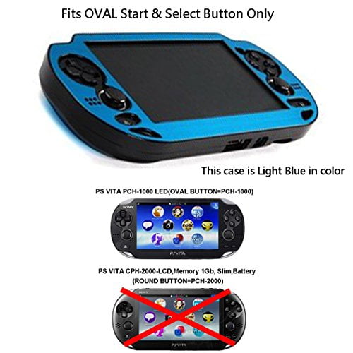 COSMOS ® Light Blue Protection Hard Case Cover for Playstation PS