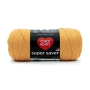 Red Heart Super Saver Medium Acrylic Gold Yarn, 364 yd