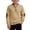 Khaki, variant on WOYY Toddler Boys Casual Active Sweatshirt Half Zip Long Sleeve Pullover Shirt, Sizes 4-5T