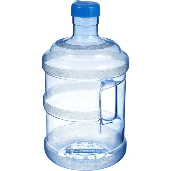 Nicehomfit Reusable Water Jug Large Capacity Transparent Design with Handle