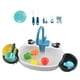 thumbnail image 2 of Jugar juguetes del fregadero, regalos educativos de agua corriente, platos, grifo eléctrico de comida simulada para niños, 2 of 8