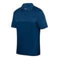 thumbnail image 2 of Augusta 3XL Shadow Tonal Heather Polo Navy 5412, 2 of 3