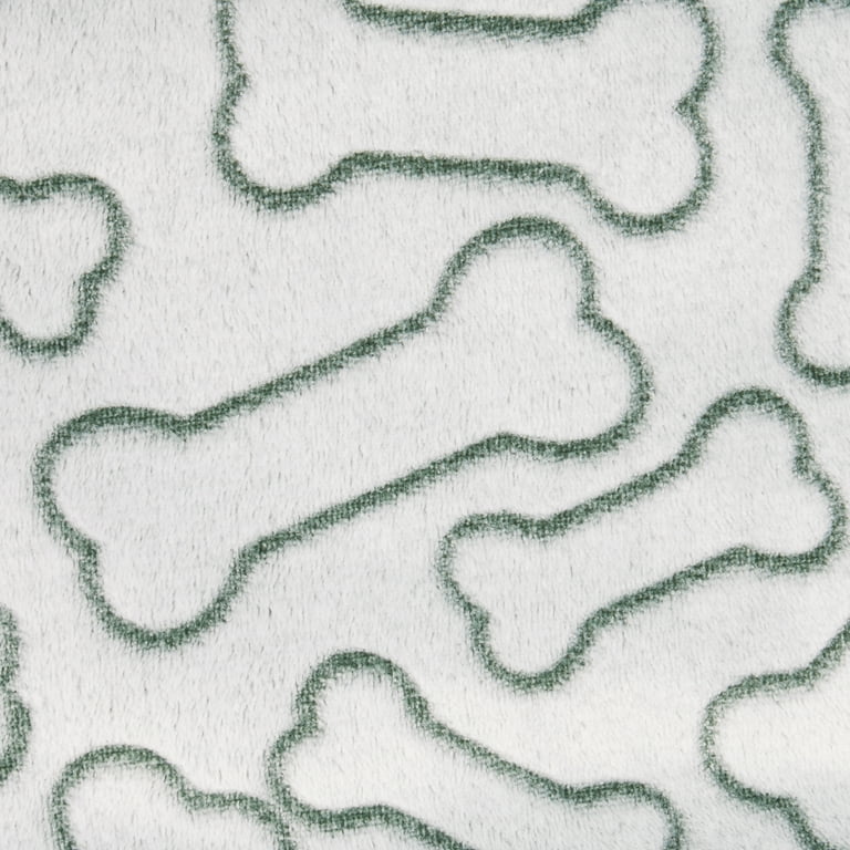 Bone Dry Embossed Bone Pet Blanket 36x48
