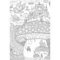 thumbnail image 5 of Hinkler Mindwaves Calming Coloring Enchanted Garden for Adults and Teens, 72 Pages, 5 of 7