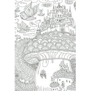 Hinkler Mindwaves Calming Coloring Enchanted Garden for Adults and Teens, 72 Pages