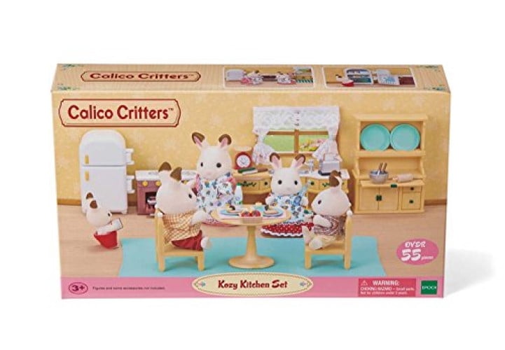 calico critters kozy kitchen set