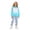 Light Blue, variant on Tween Girl Clothes 2 Pieces Outfit Set Long Sleeve Hoodie Sweatshirt Pants Two Piece Color Casual Outfit For Toddler Kids Sweatsuits 2-3 Years