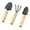 Multicolor, variant on Wovilon Mini Garden Tool Set, 3 Pieces Portable Mini Gardening Kit Including Hand Shovel, Transplant Shovel, Cultivator Hand Rake With Soft Wood Non-Slip Handle, Iron H Tools & Home Improvement