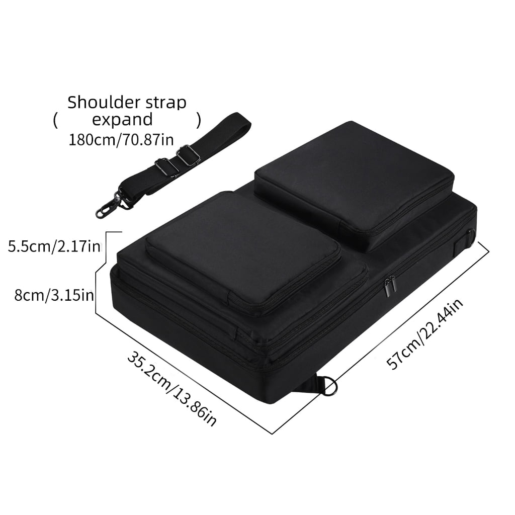 JZROCKER DVDDrive Bag Waterproof Travel Carrying Storage Holder Disc Player Shoulder Bag
