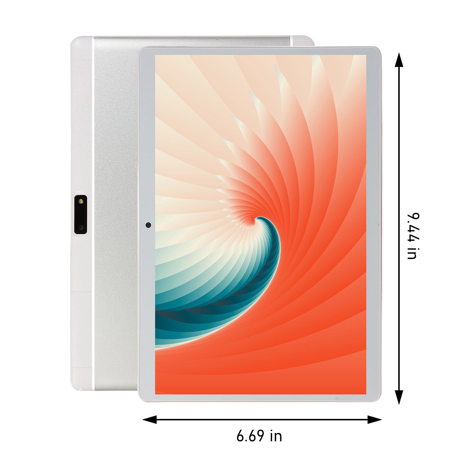 10.1-inch Android Tablet, Octa-Core Processor, 1GB RAM, 16GB Storage, WiFi, Bluetooth, GPS, 0.3MP Front & 2MP Rear Camera