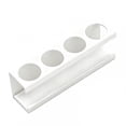 thumbnail image 4 of Soporte para cepillo de dientes eléctrico con 4 ranuras, organizador de cepillado dental para montaje en pared, almacenamiento Blanco, 4 of 8