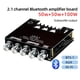 thumbnail image 3 of Amplificador de Sonido LD-2.1 Bluetooth 5.0, Placa Amplificadora de Subwoofer Inalámbrica, Módulo de Altavoz de Audio de 2.1 Canales, 2 X 50 W + 100 W, 3 of 5