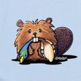 thumbnail image 2 of CafePress - Beaver Lover Long Sleeve Infant Bodysuit - Long Sleeve Cotton Baby Bodysuit, 2 of 4