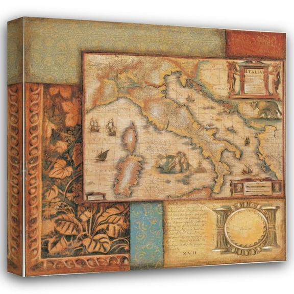 Susan Osborne 20x20 Gallery Wrapped Canvas Wall Art Titled - Renaissance I