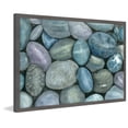 thumbnail image 3 of "River Rocks" Framed Painting Print, 3 of 5