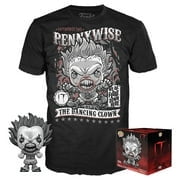 IT Funko POP! Movies Pennywise Vinyl Figure & T-Shirt (X-Large)