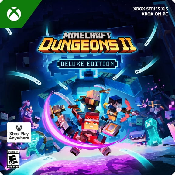 Minecraft Dungeons II Digital Deluxe Edition – XBOX Play Anywhere across XBOX Series X|S and Windows devices [Digital Code]