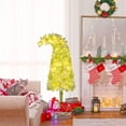 thumbnail image 2 of Gymax 5 FT Whimsical Christmas Tree Pre-Lit Artificial Holiday Tree w/ Bendable Top, 2 of 9
