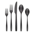 thumbnail image 3 of Cambridge Silversmiths Averie Black Satin 20-Piece Flatware Set, Service for 4, 3 of 7