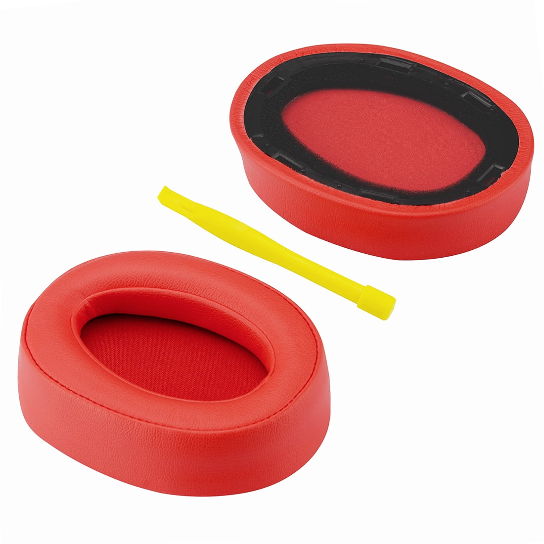 Earpads Repair Parts Replacement Earpads// Ear Cushion Bordeaux red Ear Cover Ear Cups Geekria Earpad Replacement for Sony MDR-100ABN WH-H900N Headphone Replacement Ear Pad
