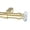 Gold, variant on MERIVILLE 1-Inch Diameter Window Treatment Curtain Rod, Cut Crystal Ball Finial (28"-48", Royal Gold)