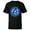Black, variant on Marvel Avengers Assemble A-Logo Team Blue - Short Sleeve T-Shirt for Kids - Customized-White
